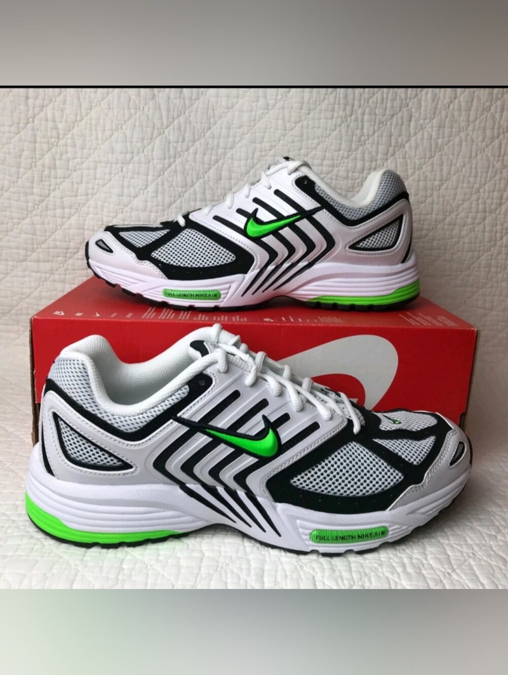 Nike Air Pegasus 2005 Shoes Men’s SZ 10 White Green Strike HQ5403-104 DS NB